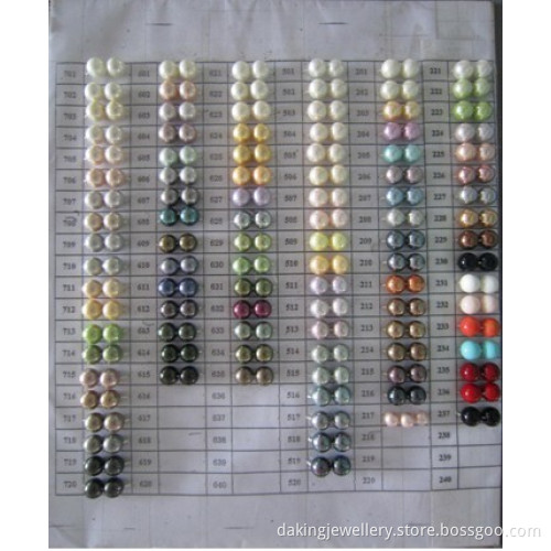Shell Beads Color Chart